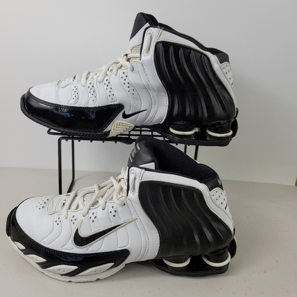 Nike Other - Nike Shox Lethal TB White Black 2005 Vintage Basketball Shoes